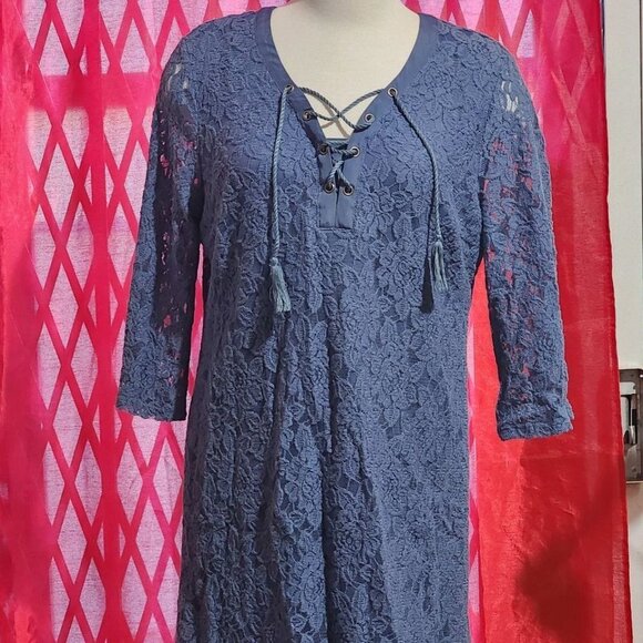 Pre Owned Style & CO. Petite flower Dress - Picture 1 of 6